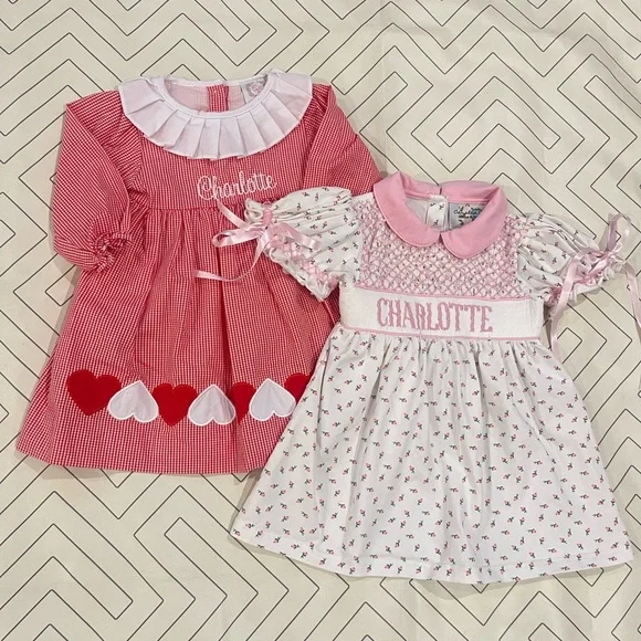 Bundle of Charlotte Monogrammed Dresses - Picture 1 of 16